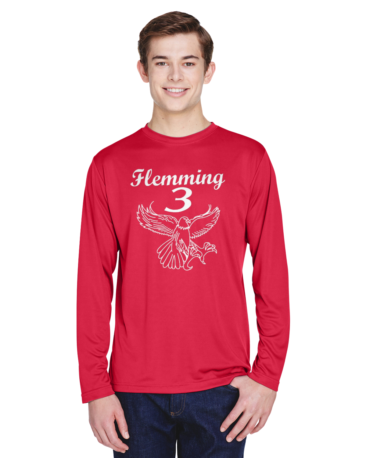 House 3 Unisex Dry Fit Long Sleeve Tee Shirt