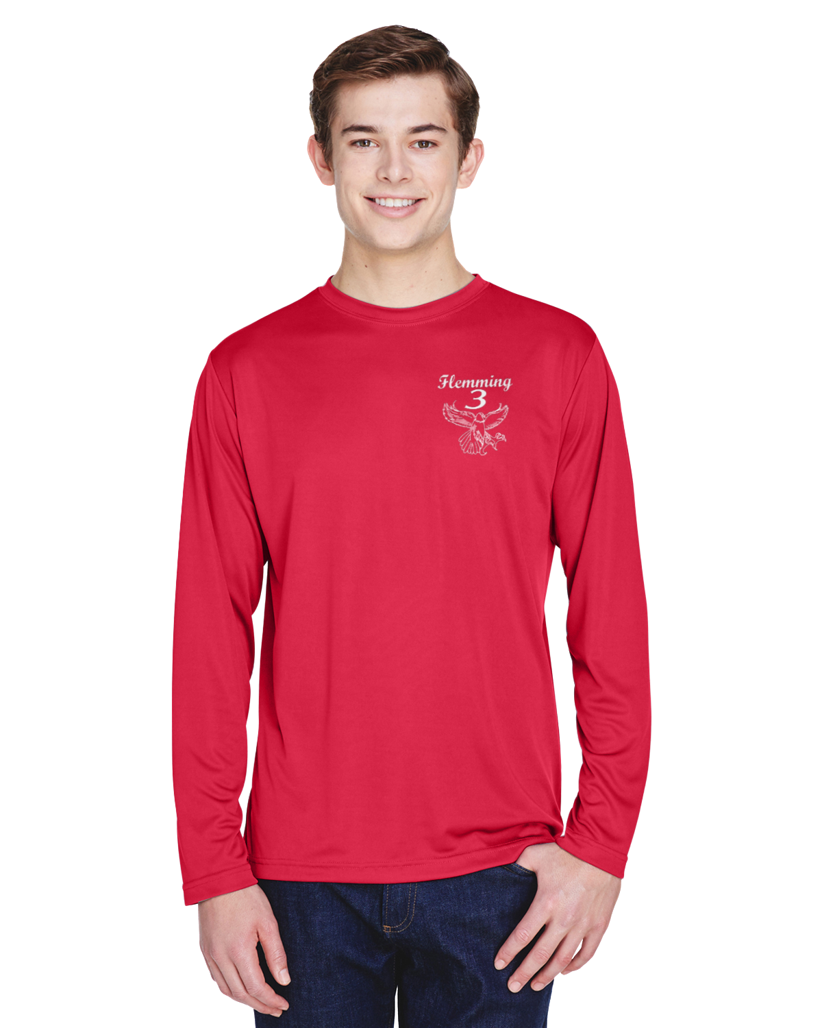 House 3 Unisex Dry Fit Long Sleeve Tee Shirt